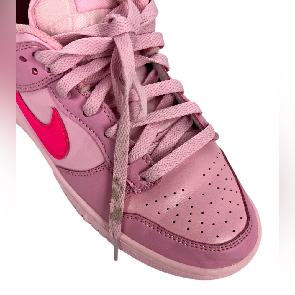 Nike Dunk Low Triple Pink DH9765-600 Womens 8 Sneaker Shoes Running Casual - Picture 16 of 16